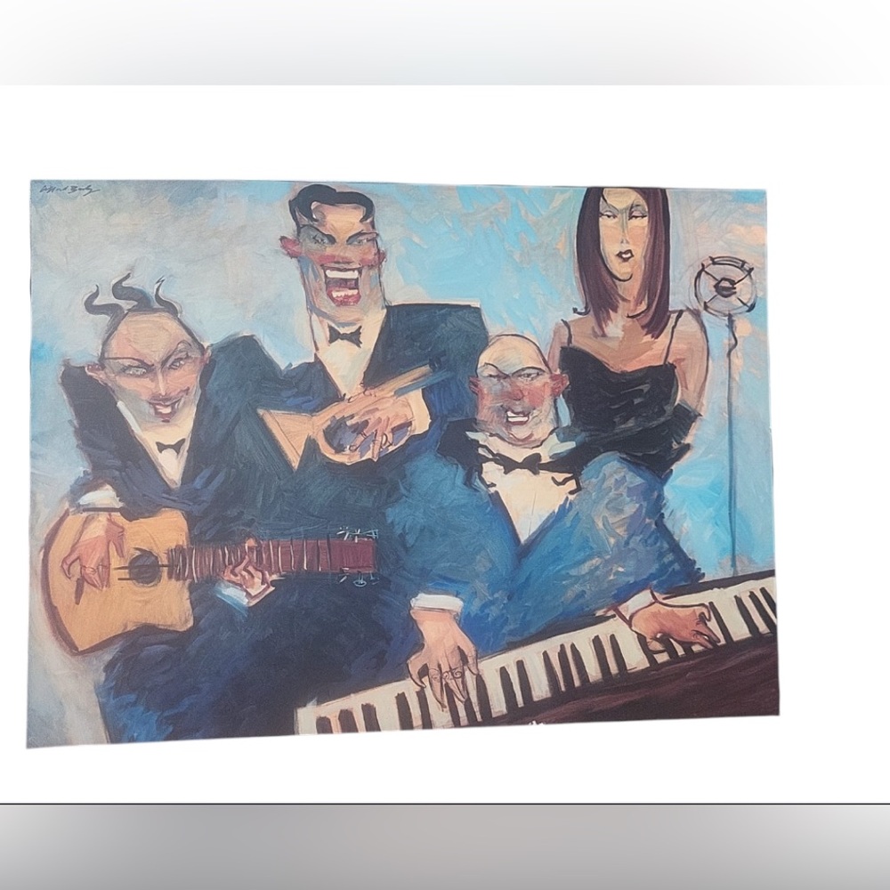 Expressive Band Painting